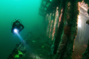 Wreck of the Coast Guard Cutter Ruby E. by Matthew Fischbach 